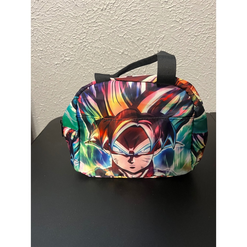Dragon Ball Super Goku Ultra Instinct Insulated Lunch‎ Bag Anime Tote Multicolor